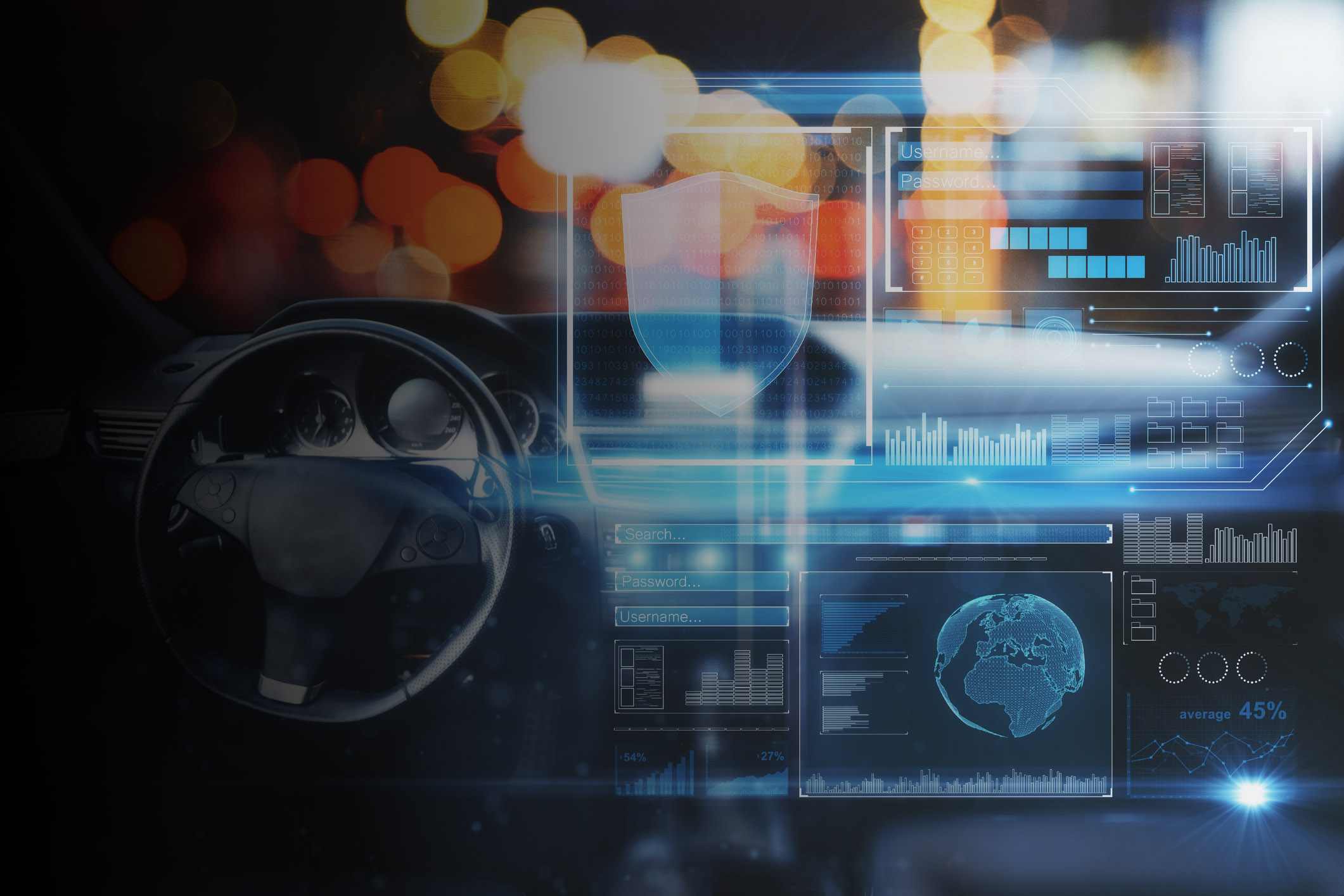 Car With Digital Interface